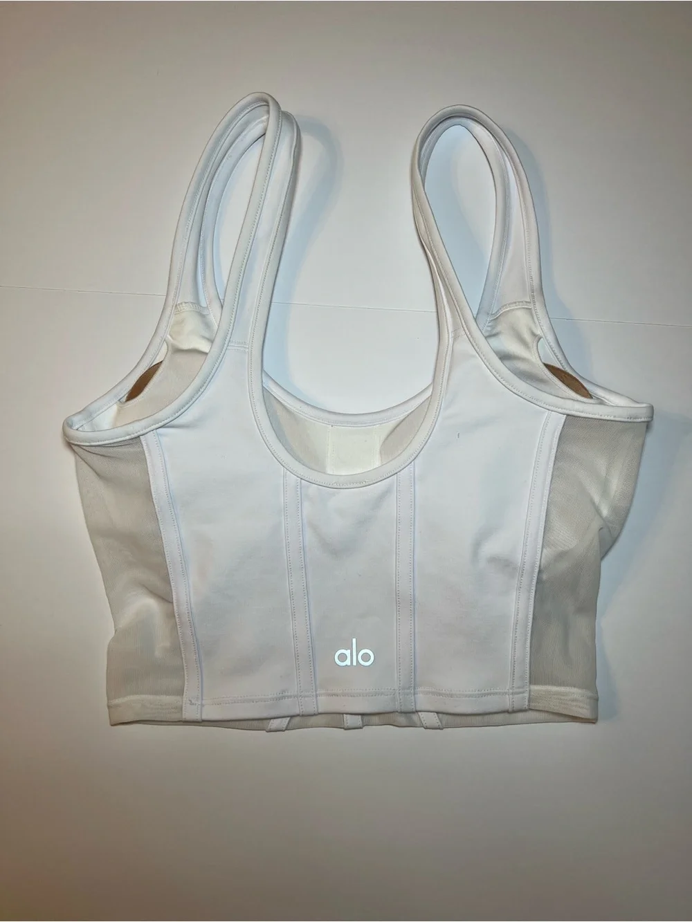 ALO Yoga Airbrush mesh corset tank